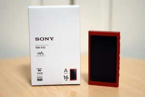 【レビュー】WALKMAN NW-A30シリーズ (Cinnnabar Red)を買ってみた